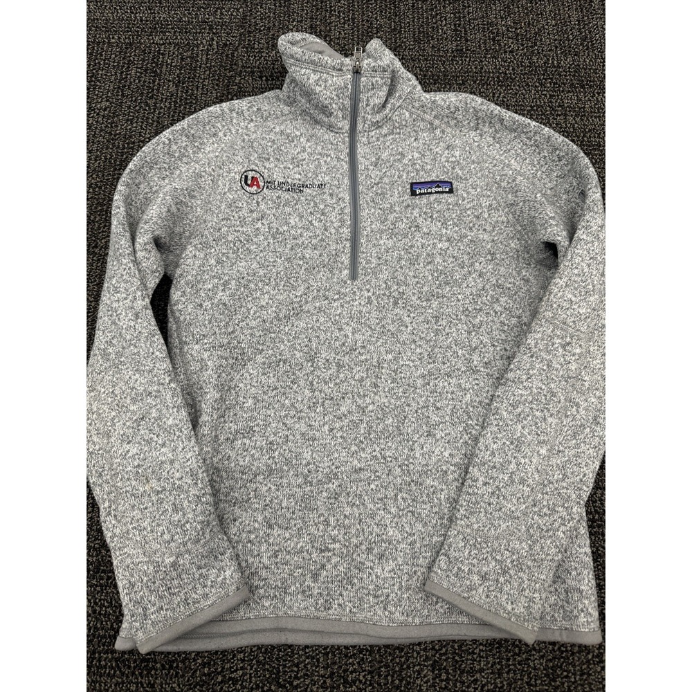 Patagonia Better Sweater Jacket Women's S‎  Grey 1/4 Zip Pullover Fleece Fall